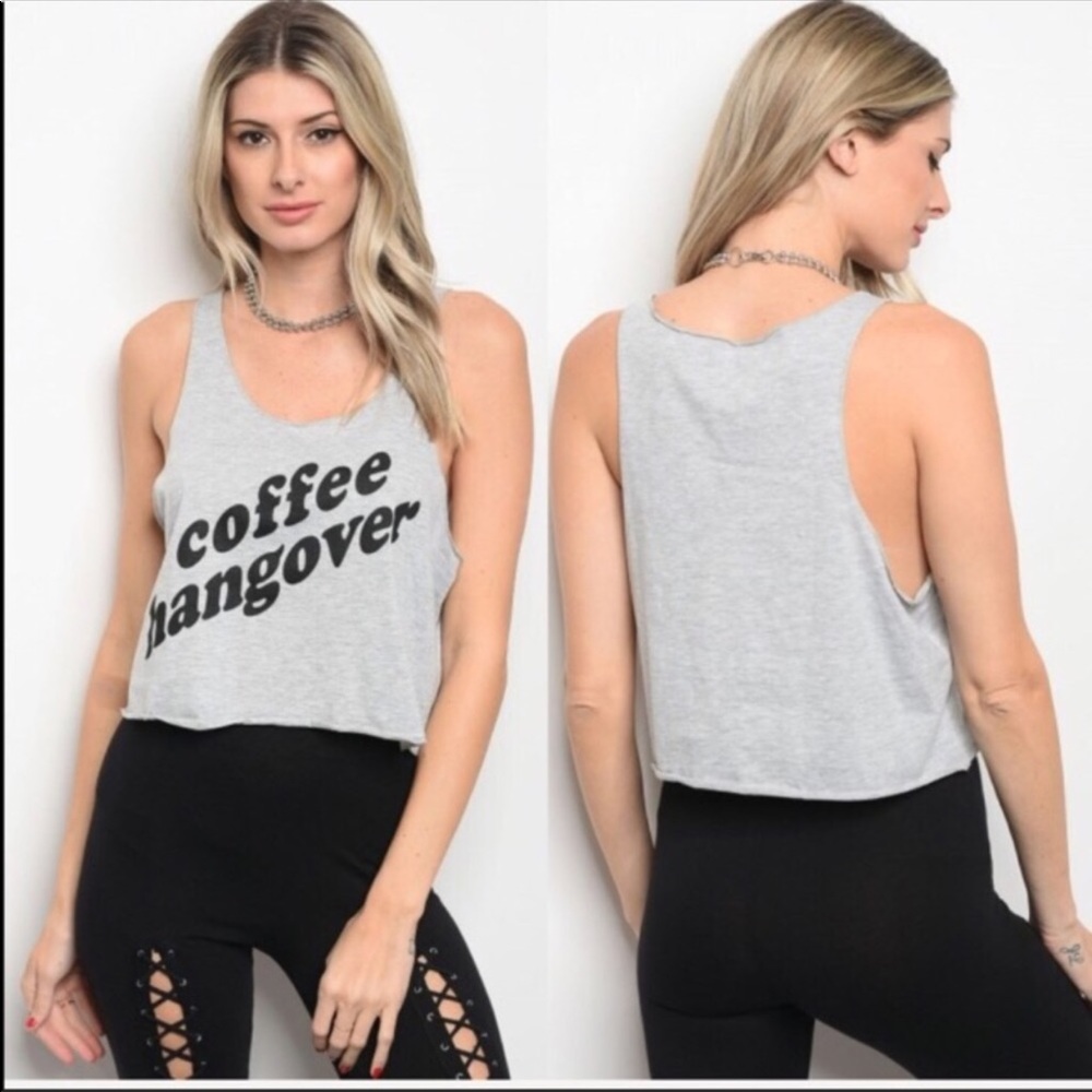💋Coffee Hangover Tank💋